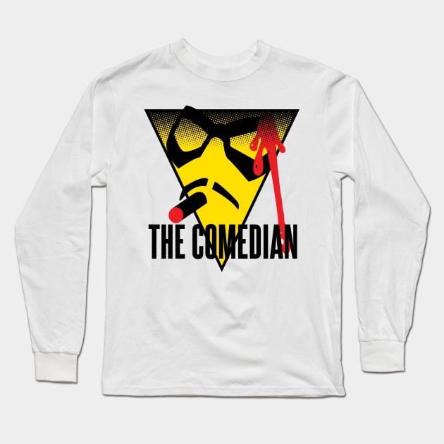 The Comedian Long Sleeve T-Shirt by Meta Cortex